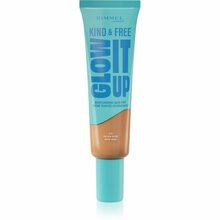 Rimmel London Kind & Free Glow It Up niisutav tooniv kreem, 210 Golden Beige, 30 ml