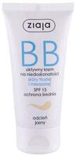 BB kreem rasusele ja segatüüpi nahale Ziaja, hele, 50 ml