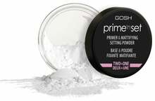 Tolmpuuder Gosh Primen Set 2in1 Primer & Mattifying Setting Powder, Classic, 7 g