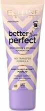 Niisutav jumestuskreem Eveline Better Than Perfect, 03 Light Beige, 30 ml