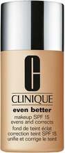 Jumestuskreem Clinique Even Better Makeup SPF15, WN 76 Toasted Wheat, 30 ml