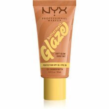 NYX Professional Makeup Buttermelt Glaze Soft Glow Skin Tint, 03 Cashew Butta, SPF 30, 30 ml