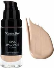 Vedel jumestuskreem Pierre Rene Skin Balance Cover Fluid Foundation, 23 Nude, 30 ml
