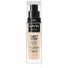 Jumestuskreem NYX Professional Makeup Cant Stop Wont Stop Full Coverage Foundation, 03 Porcelain, 30 ml