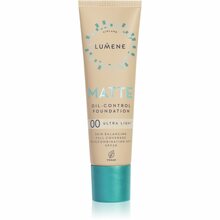 Jumestuskreem Lumene Matte Oil-control, 00 Ultra Light, 30 ml