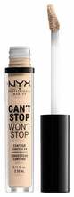 Peitekreem Nyx Professional Makeup Cant Stop Wont Stop, Light Ivory, 3.5 ml