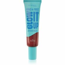 Rimmel London Kind & Free Glow It Up niisutav tooniv kreem, 605 Deep Chocolate, 30 ml