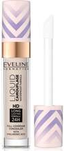 Veekindel peitekreem Eveline Liquid Camouflage HD Waterproof, 02 Light Vanilla, 7.5 ml