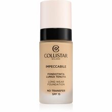Kauapüsiv jumestuskreem Collistar Impeccabile Long Wear Foundation, 2R Beige Rose, 30 ml
