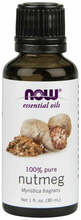 Eeterlik õli Now Foods, muskaatpähkel, 30 ml