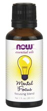 Eeterlik õli NOW Foods, Mental Focus, 30 ml