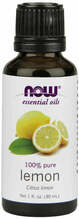 Eeterlik õli Now Foods, sidruni, 30 ml