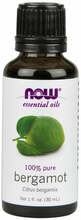 Eeterlik õli NOW Foods, bergamoti, 30 ml