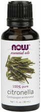 Eeterlik õli Now Foods, citronella, 30 ml