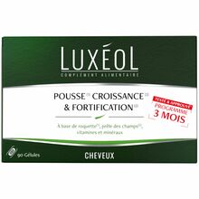 Luxeol juuksekasvu ja tugevdamise kapslid, 90 tk