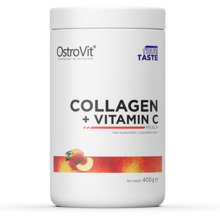 Ostrovit Collagen + Vitamin C, 400 g, virsik