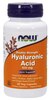 NOW Foods hüaluroonhape, 100 mg, 60 kapslit