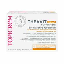 Toidulisand Topicrem Ah Theavit Solar, 30 tk