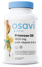 Osavi priimulaõli A- ja E-vitamiiniga, 1800 mg, 120 pehmekapslit