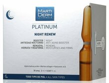 Ampullid Martiderm Platinum Night Renew, 60 ml