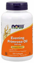 Now Foods õhtuse priimula õli, 500 mg, 250 kapslit