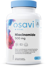 Osavi niatsiinamiid 500 mg, 60 vegankapslit