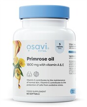 Rõngõielise õli koos A- ja E-vitamiiniga, 1800 mg, 60 pehmet kapslit, Osavi