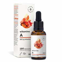 Aura Herbals Vitamin A toidulisand tilkadena, 30 ml