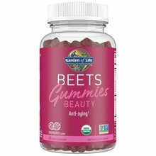 Garden of Life Beauty Beets Gummies, vaarikamaitselised, 60 puuviljakommi