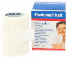 Elastne side Bsn Medical Elastomull Haft, 6 cm x 4 m