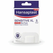 Plaastrid Hansaplast Sensitive XL, 5 tk