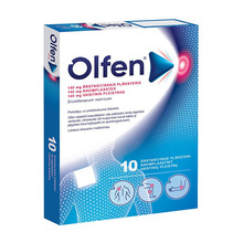 Ravimplaaster Olfen, 140 mg, N10