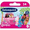 Plastrid Salvequick Barbie, 14 tk