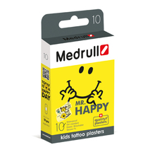 Laste plaastrid Medrull Mr. Happy, 10 tk