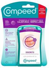 Huuleplaastrid Compeed Invisible Cold Sore Patch, 15 tk