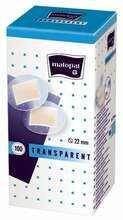 Plaastrid Matopat Transparent, 100 tk