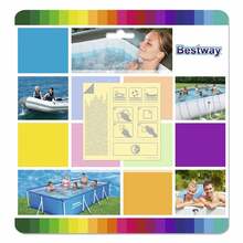 Remondikomplekt Bestway, 6.5 cm x 6.5 cm, 10 tk