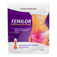 Soojendav plaaster Femilor Menstrual Care Patch, 1 tk