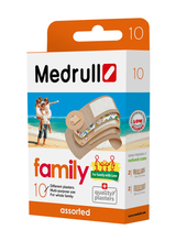 Plaastrid Medrull Family Pack, 10 tk