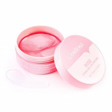 Silmamaskid Lanbena EYE PADS roosiekstraktiga, 60 tk PINK