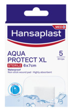 Plaastrid Hansaplast Aqua Protect XL, 6x7 cm, 5 tk