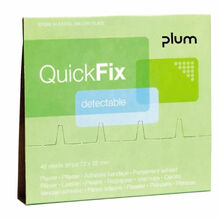 Plaastrid PLUM QuickFix metallribaga, 45 tk