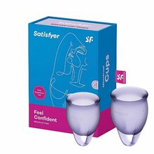 Menstruatsioonikupp Satisfyer Feel Confident, lilla