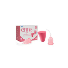 Menstruatsioonikupp Enna Cycle, S suurus, 2 tk koos sterilisaatoriga