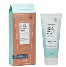 Kehakoorija VOESH Shower & Empower Sugar Scrub Bubble Wash Clean Ocean, 210 g