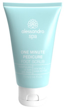 Jalgade koorija Alessandro One Minute Pedicure, meresoolaga, 75 ml