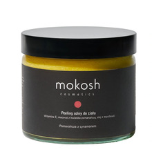 Kehakoorija soolaga Mokosh Body Salt Scrub apelsini ja kaneeliga, 300 g