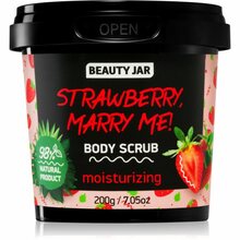 Kehakoorija Beauty Jar Strawberry, Marry Me, 200 g