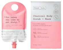 Kehakoorija Frank Body Charcoal Body Scrub & Mask, 140 g