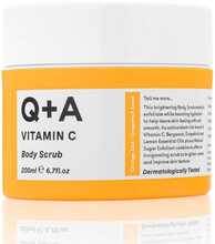 Kehakoorija Q+A Vitamin C Body Scrub, 200 ml